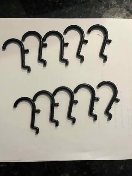 Photo of free Black Peg board hooks (Smoky Hill Rd & Tower Rd) #1