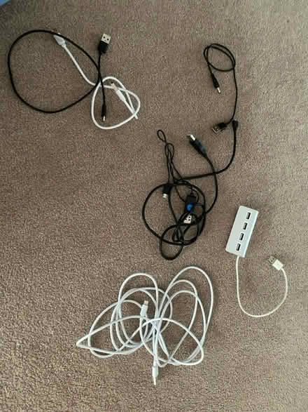 Photo of free Misc cables USB (OX3 Headington) #1