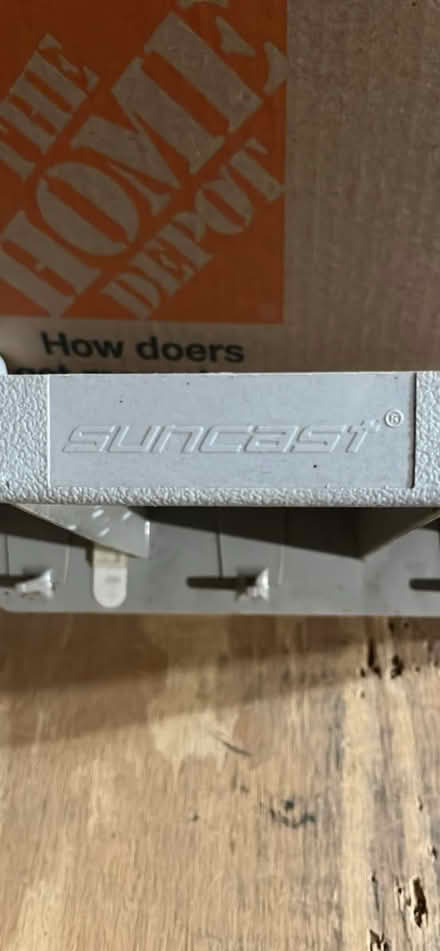 Photo of free Suncast shelf and garden hose (Near Marshall Road School) #3