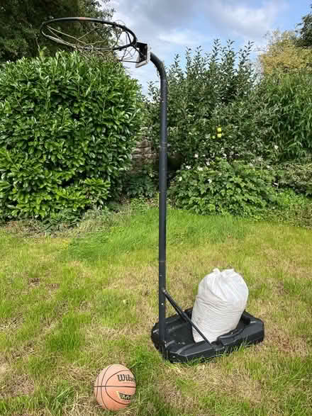 Photo of free Basketball post and ball (Aldfield HG4) #1