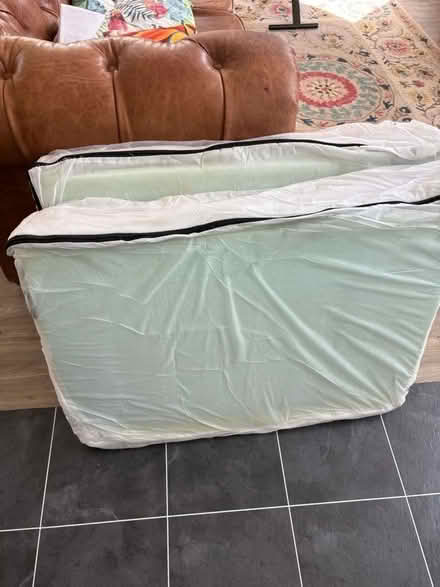 Photo of free Large sofa seat cushions (Victoria rd Edmonton N9) #2