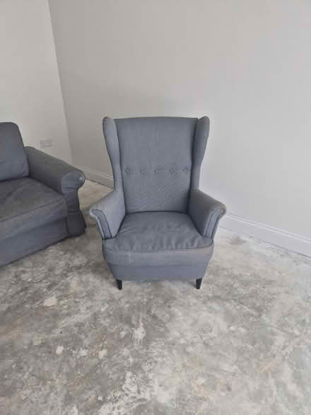 Photo of free Sofa bed, armchair and pouffe (Clondalkin) #3