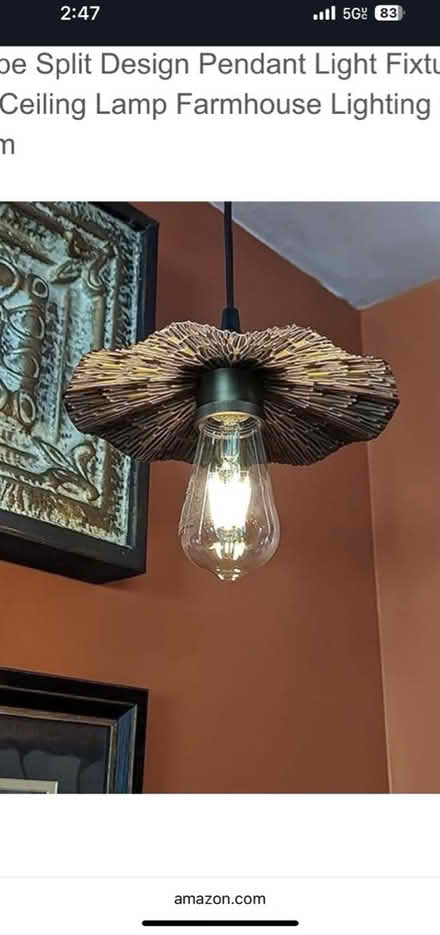 Photo of free NEW Pathson flower pendant (Rego Park) #2