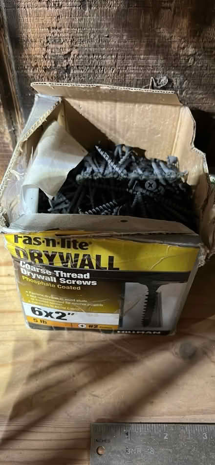 Photo of free 2” drywall screws (Near Marshall Road School) #1