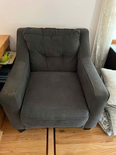 Photo of free Chair and loveseat (North Wheaton) #1