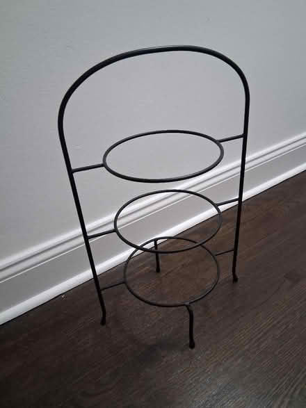 Photo of free 3 tier plate stand (Lefferts Gardens) #1