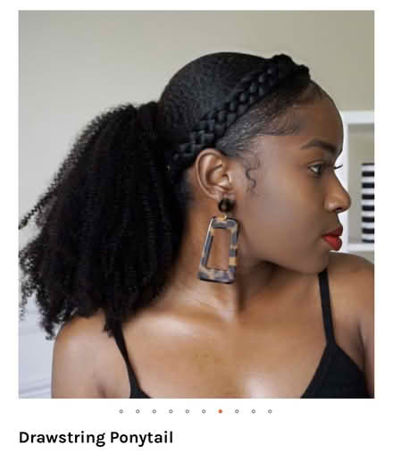 Photo of free Curly Drawstring Ponytail (3B) (Shepherd Park) #1