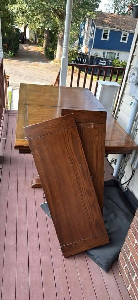 Photo of free Dining Table - Heavy (39 Avola St Arlington, MA) #2