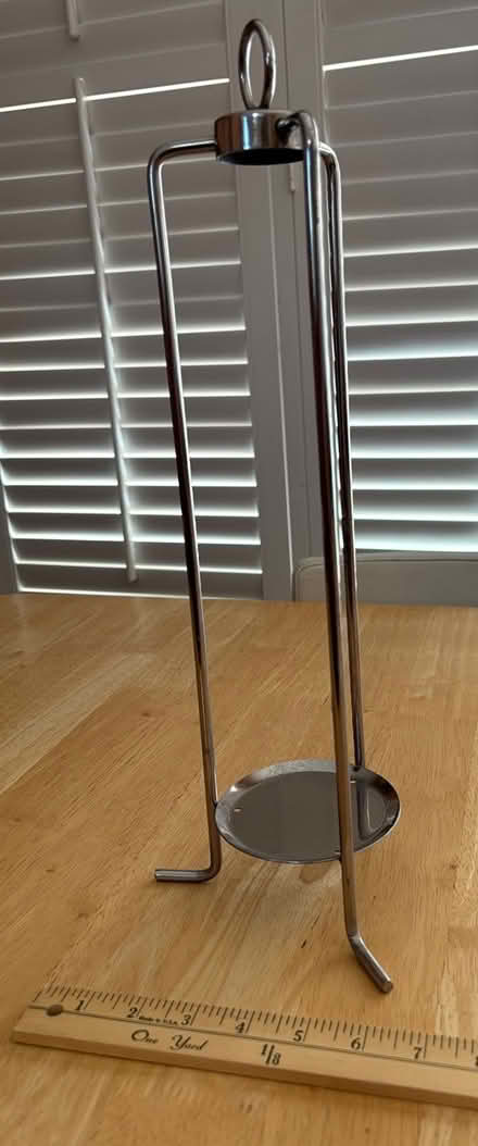 Photo of free Metal candle thingy (Downtown Sunnyvale) #1