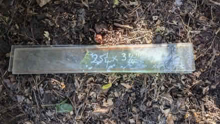 Photo of free Greenhouse Glass & Glass Vent Slats (OX25 Steeple Aston) #3