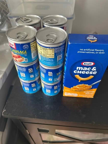 Photo of free Mac & cheese and sienna sausage (07003) #1