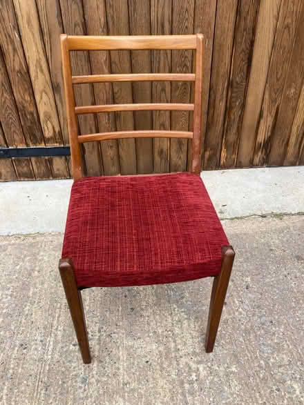 Photo of free Teak dining chair (Gamblesby CA10) #1