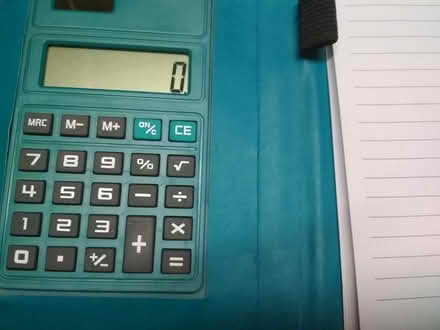 Photo of free Notebook with calculator (Near Mater hospital) #2
