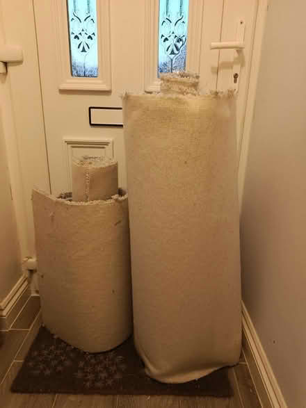 Photo of free 2 rolls of new carpet offcuts (OX3 Wood Farm) #1