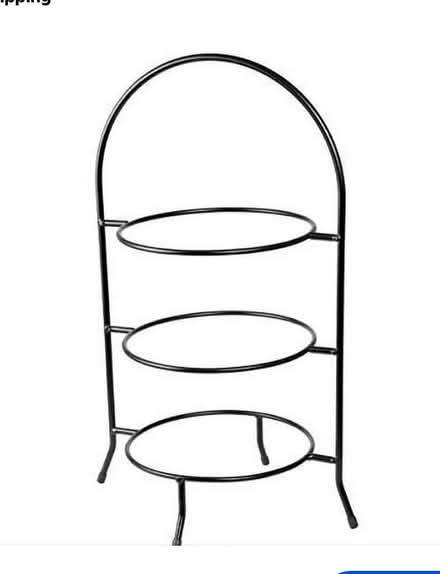 Photo of Tiered plate holders for tea party (Magnolia) #2