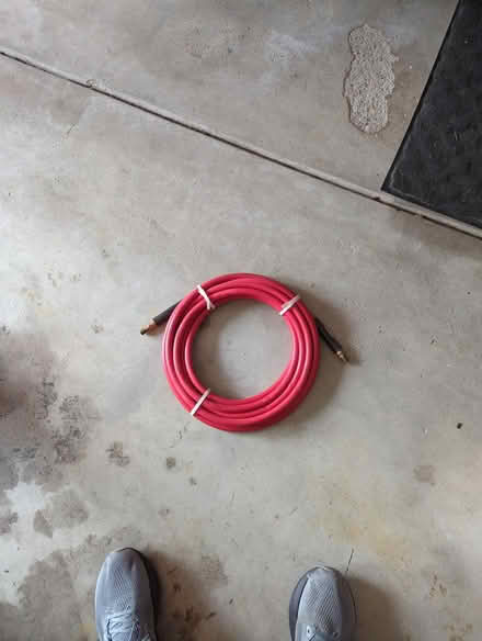 Photo of free 3/8" air hoses. 2-50', 1 25' (Oswego) #1