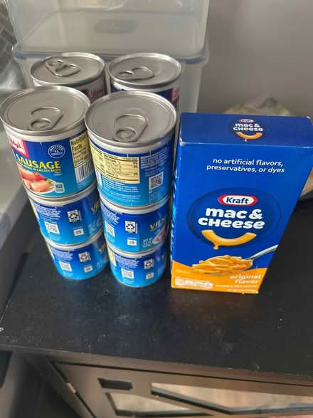 Photo of free Mac & cheese Libby sausage (07003) #1