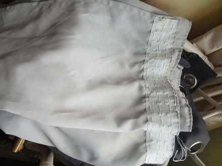 Photo of free Pair light grey unused curtains (Earlsfield SW18) #1