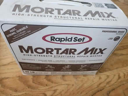 Photo of free Structural repair mortar (Maple Leaf / Northgate) #1