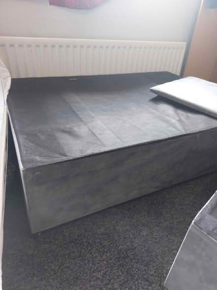 Photo of free Double bed frame without headboard (M38) #2