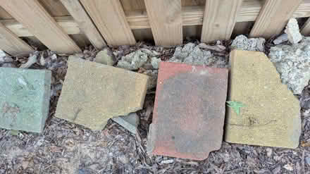 Photo of free Broken Pavers (Berwyn Heights) #2