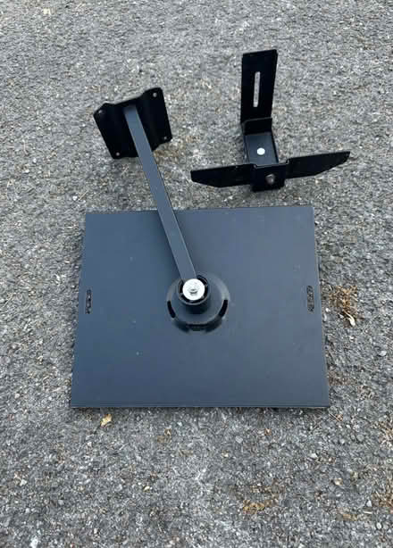 Photo of free Wall mounted TV stand black (Isleworth TW7) #2