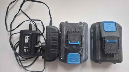 Photo of free 2 MACAllister 18V batteries & chrgr (Dringhouses YO24) #1