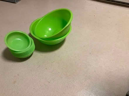Photo of free Large bowls w/ matching smallbowls (Fair Haven) #1