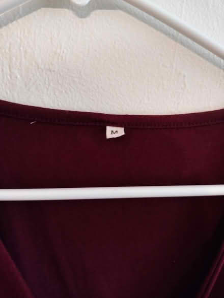 Photo of free Maroon Nursing Top (Women's Medium) (Near Goodwood Museum & Gardens) #2
