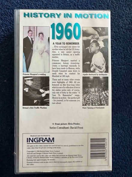 Photo of free VHS Video (Chigwell IG7) #2