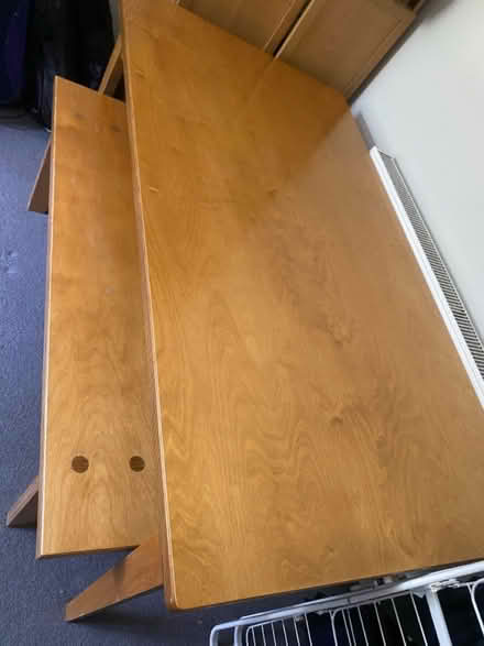 Photo of free Dining table with 2x benches (W3 0HS) #2