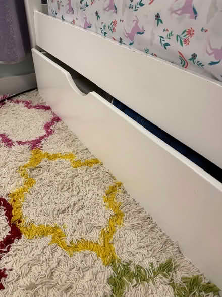 Photo of free Hardwood bed frame (North End Boston) #2