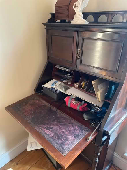 Photo of free Small Edwardian Bureau Writing Desk (Roman Road E3) #1