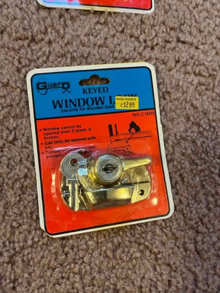 Photo of free Keyed window locks (Lansdale) #2