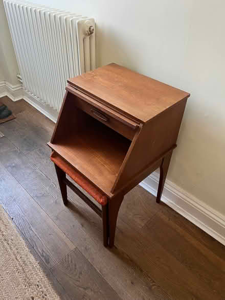 Photo of free Mid Century End Table Chippy Heath Telephone Table Hall Seat (New Marston OX3) #3