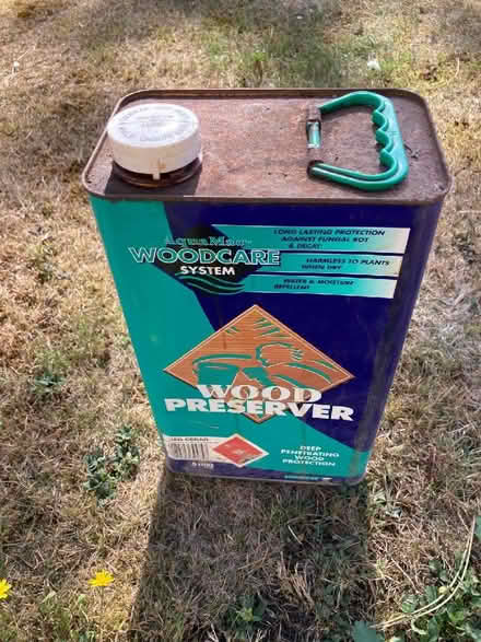 Photo of free Wood preserver partial can red cedar (Hildenborough TN11) #1