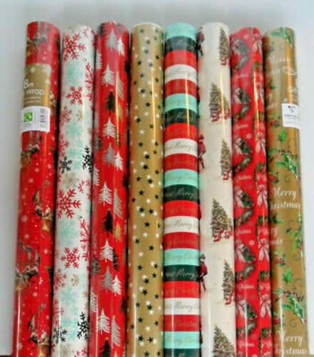 Photo of Xmas wrapping paper (CT11) #1