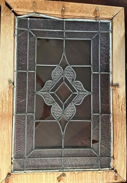 Photo of free Leaded glass panel (Somerville, Spring Hill) #2