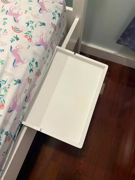 Photo of free Hardwood bed frame (North End Boston) #3