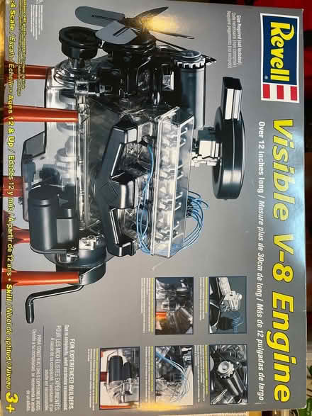 Photo of free New V-8 engine model (Ashton Heights, Arlington) #1