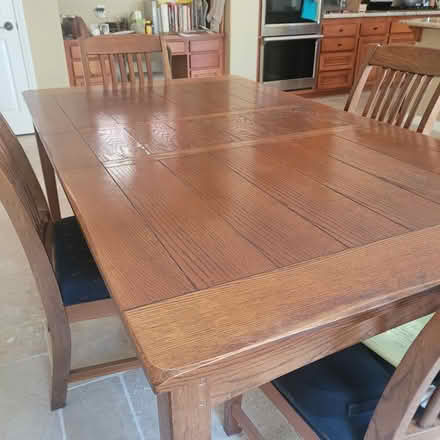 Photo of free Dining table and 4 chairs (Verrazzano, Camino del Sur) #1