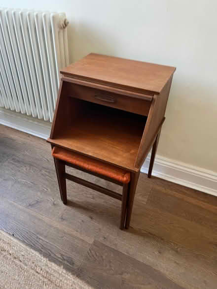 Photo of free Mid Century End Table Chippy Heath Telephone Table Hall Seat (New Marston OX3) #1