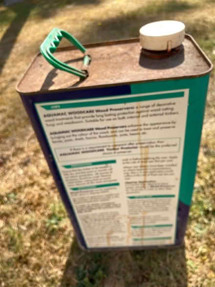 Photo of free Wood preserver partial can red cedar (Hildenborough TN11) #2