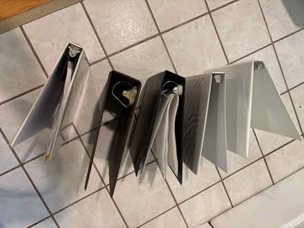 Photo of free Assorted 3-ring binders (Simsbury) #4