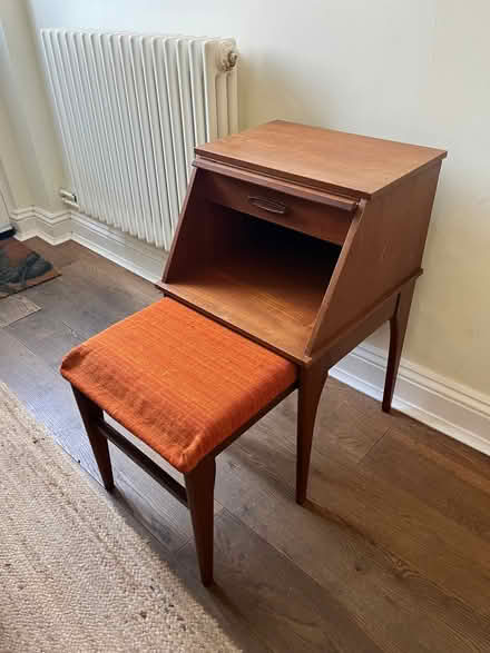 Photo of free Mid Century End Table Chippy Heath Telephone Table Hall Seat (New Marston OX3) #2