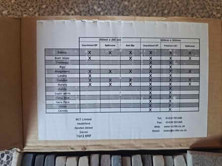 Photo of free Ceramic tile samples (Weybridge) #2