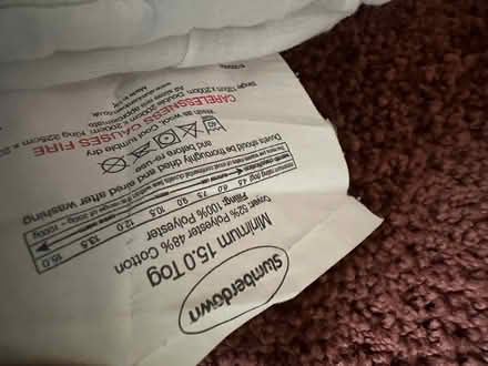 Photo of free Double Duvet (Chipley TQ12) #1