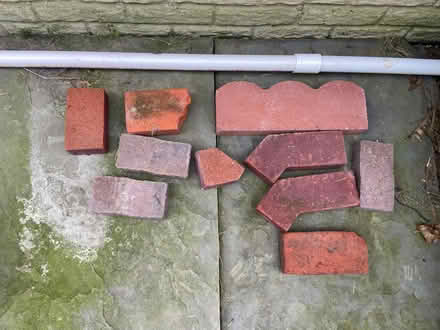 Photo of free Misc Broken Brick Pavers (Bowie MD 20721) #1