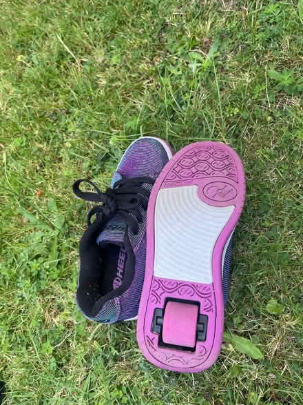 Photo of free Heelys Roller Shoes (size 1 UK) and protections (HA9) #2