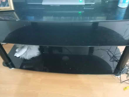 Photo of free Large black tv console (HP2 Hemel Hempstead) #3